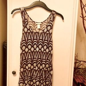 H&M Women’s Geometric Tunic Tank Top